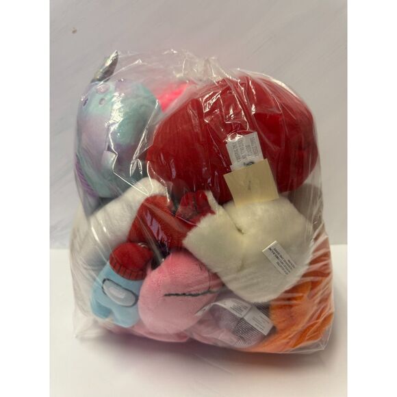 Bag Of Mix Plushies, Squishmallow's, Among us, Etc. - Picture 2 of 5